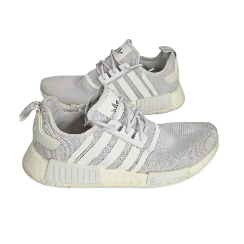 ADIDAS NMD_R1 PRIMEBLUE – MEN’S WHITE RUNNING SHOES – SIZE 10 – 2021 RELEASE